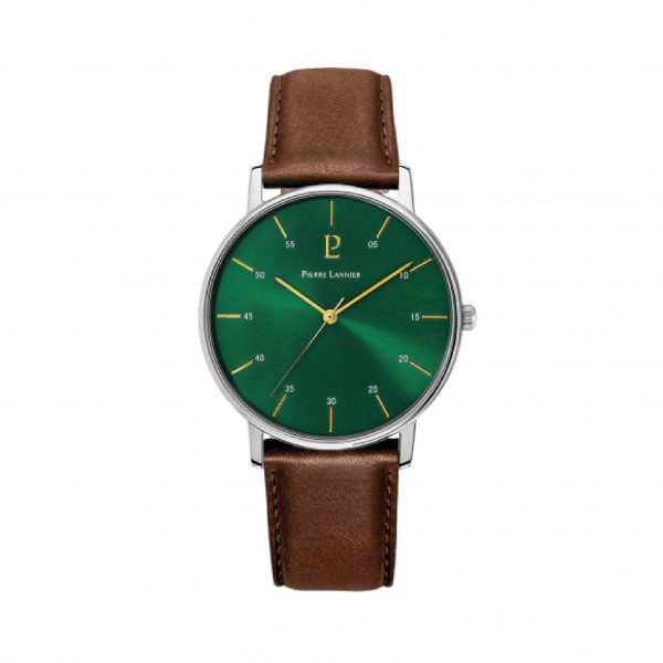 Pierre Lannier montre cityline marron