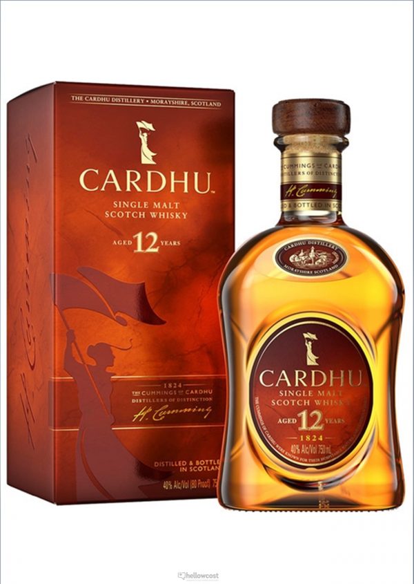 Whisky Cardhu Single Malt 12Yrs 70Cl