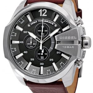 Diesel Men Gray Brown