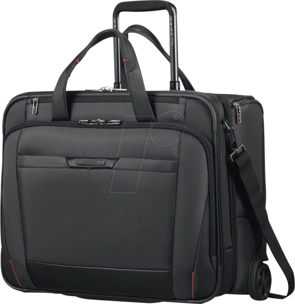 SAMSONITE PRO-DLX ROLLING TOTE 17.3 black