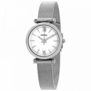 FOSSIL montre women silver/mother of pearl