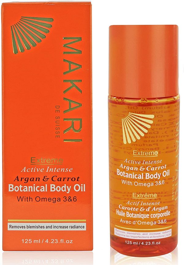 MAKARI Huile botanique extreme carrot&argan 125ml