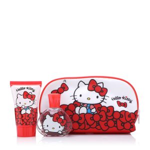 Hello Kitty Toiletry Bag with EDT 50 ml and Body Lotion 100 ml