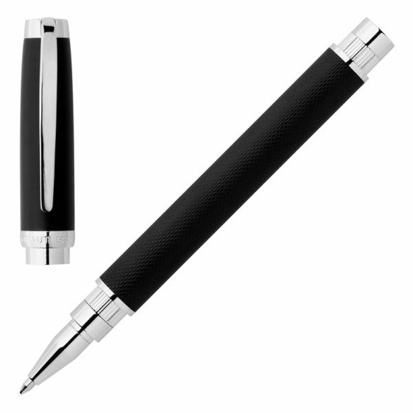 Cerruti 1881 rollerball pen myth black chrome