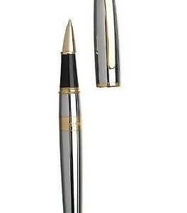 CERRUTI 1881Rollerball pen bicolore chrome